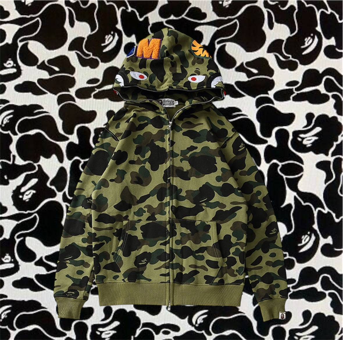 BAPE ZIP UP HOODIES
