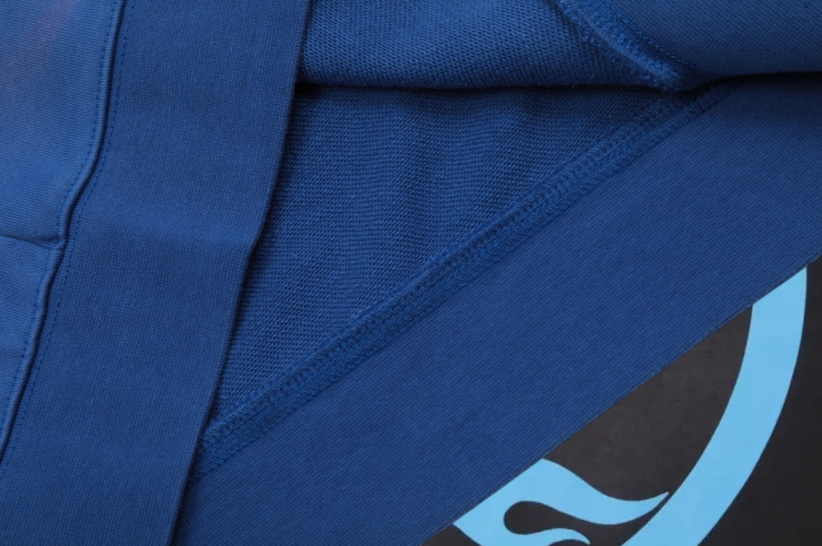 BLUE HELLSTAR HOODIE