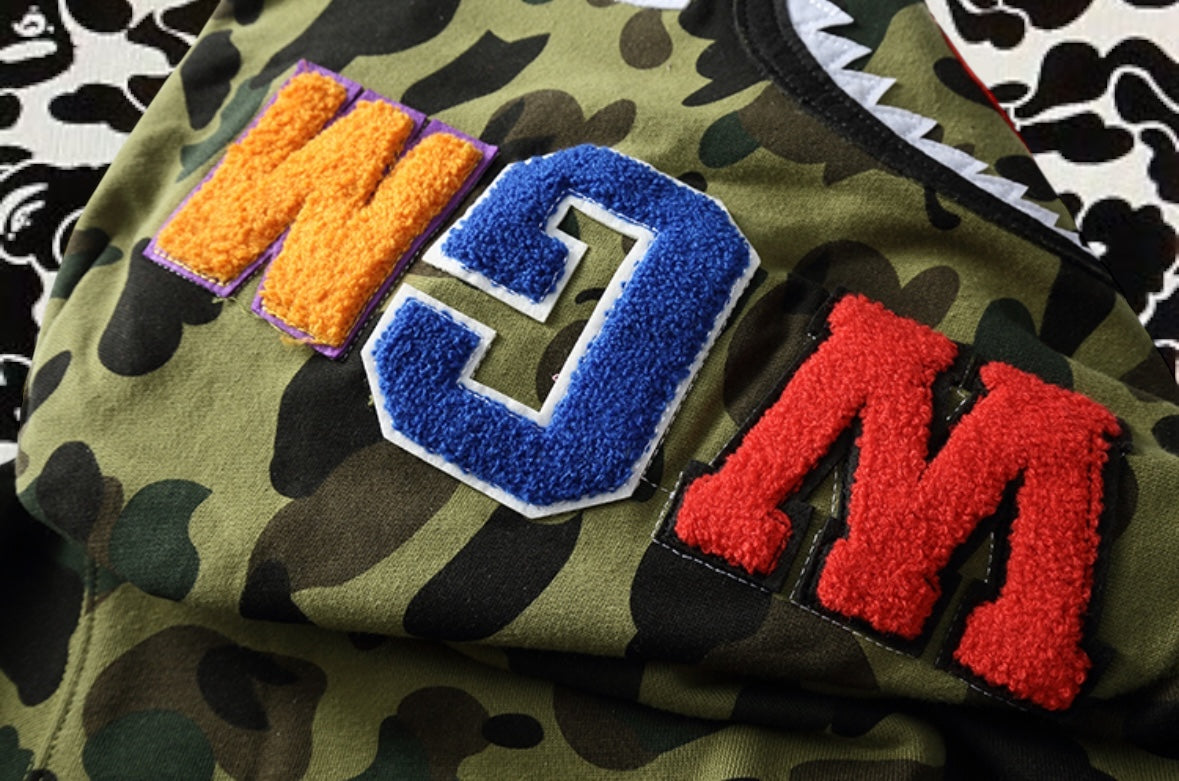 BAPE ZIP UP HOODIES