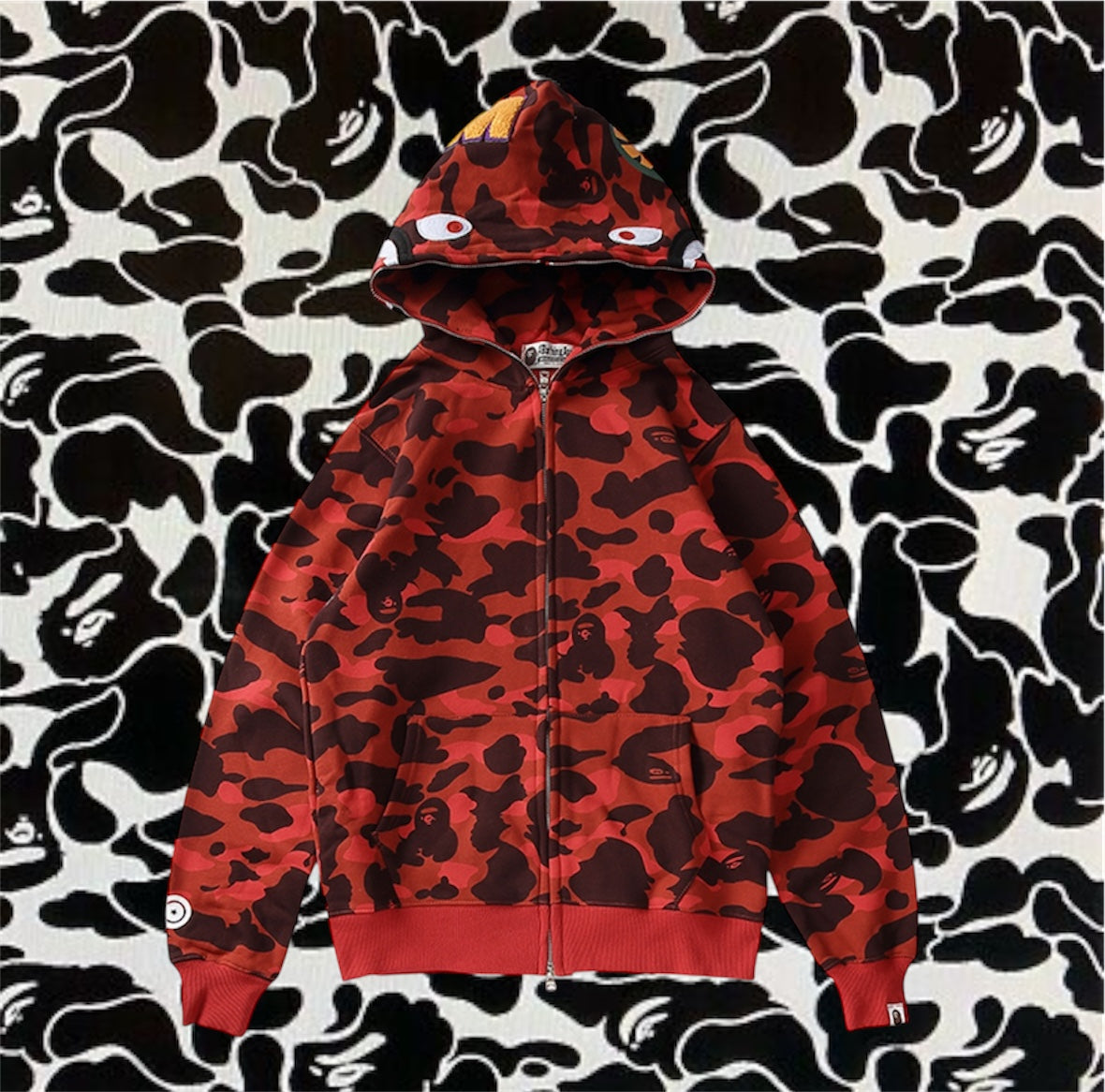 BAPE ZIP UP HOODIES