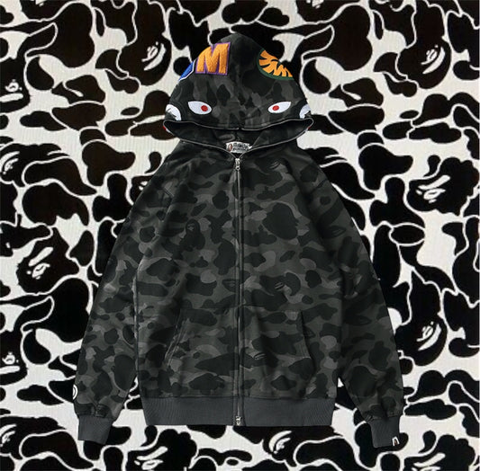 BAPE ZIP UP HOODIES